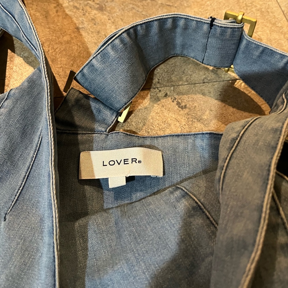 Lover Australia denim romper size 6 - Picture 2 of 6